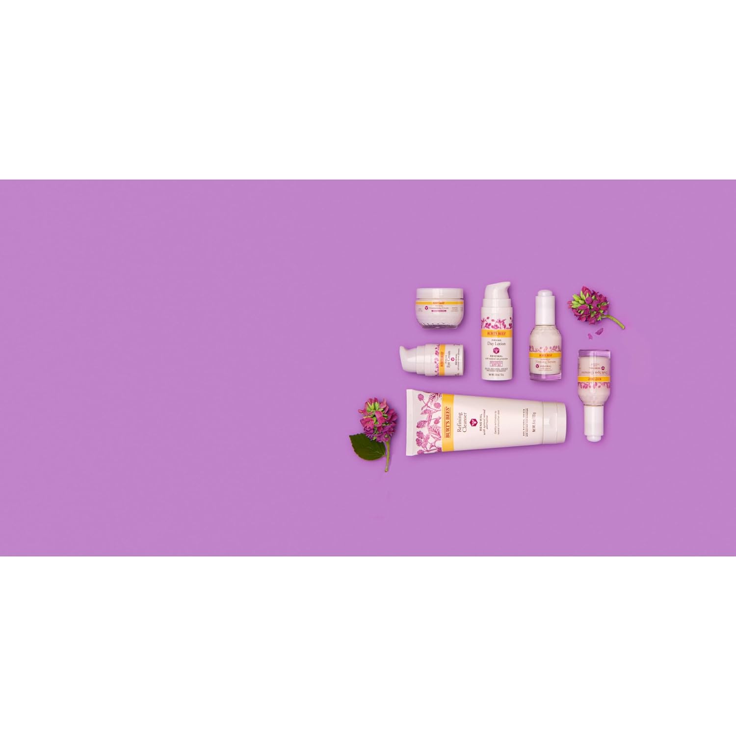 Burt's Bees Renewal Firming Face Cream, Anti-Aging Retinol Alternative, Moisturizing Natural Origin Skin Care, 1.8 Ounce (Packaging May Vary)
