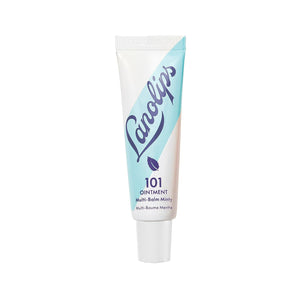 Lanolips 101 Ointment - Lanolin Lip Balm for Smooth, Hydrated & Healthy Lips - Multipurpose Ointment with Lanolin Oil for Dry Cuticles & More - Peach (0.52 oz)