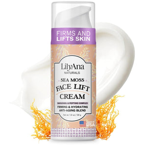 LilyAna Naturals Face and Neck Moisturizer for Women and Men - Moisturizer Face and Neck Cream for Dry Skin and Dark Spot Brightening (Super C, 1.7oz)