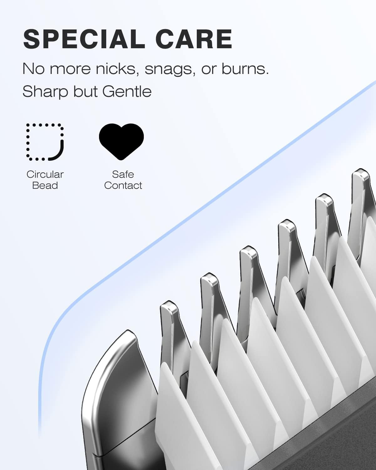 MANSPOT Manscape Hair Finishing Trimmers, Pubic Hair Trimmer for Men and Women, Electric Ball Trimmer Pubic Shaver,Hypoallergenic Ceramic Blade Heads,Waterproof Wet/Dry Groin Shaver,20 Times Usage