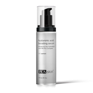PCA SKIN Hyaluronic Acid Boosting Face Serum, Hyaluronic Acid Serum for Face Made with Niacinamide and Ceramides, Helps Reduce Fine Lines and Wrinkles and Delivers 24-Hour Moisturization, 1 oz Pump