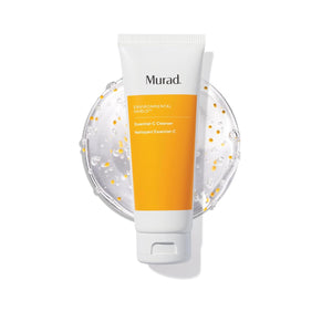 Murad Essential-C Cleanser - Energizing Antioxidant Citrus Face Wash with Vitamin C Technology - Brightening Foaming Gel Washes Away Pollution and Impurities & Conditions and Nourishes Skin