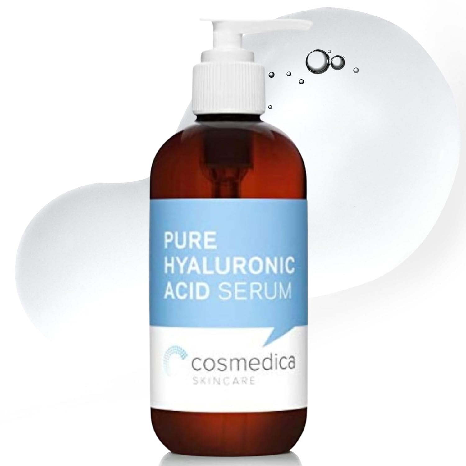 Hyaluronic Acid Serum for Skin 100% Pure Anti Aging Serum Intense Hydration Moisture Non greasy Paraben free, Wrinkle Reducing and Brightening Serum (Pro Formula) 2oz