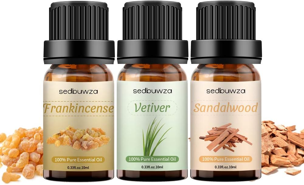 Sedbuwza Rose Essential Oil, 100% Pure Organic Rose Fragrance Oil for Diffuser, Humidifier, Soap, Candle, Perfume - 10ml