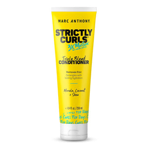 Marc Anthony Strengthening Conditioner, Grow Long - Anti-Frizz, Anti-Breakage & Nourishing Formula For Split Ends, & Hair Growth - Biotin, Vitamin E, Caffeine & Ginseng for Dry & Damaged Hair
