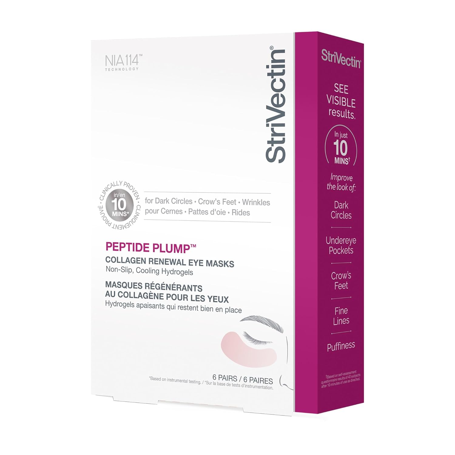 StriVectin Peptide Plump Collagen Renewal Eye Masks