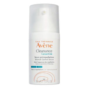 Avene Cleanance Concentrate Blemish Control Serum, clarifying water-gel, fragrance and silicone free, For acne-prone skin, airless pump, 1 Fl Oz