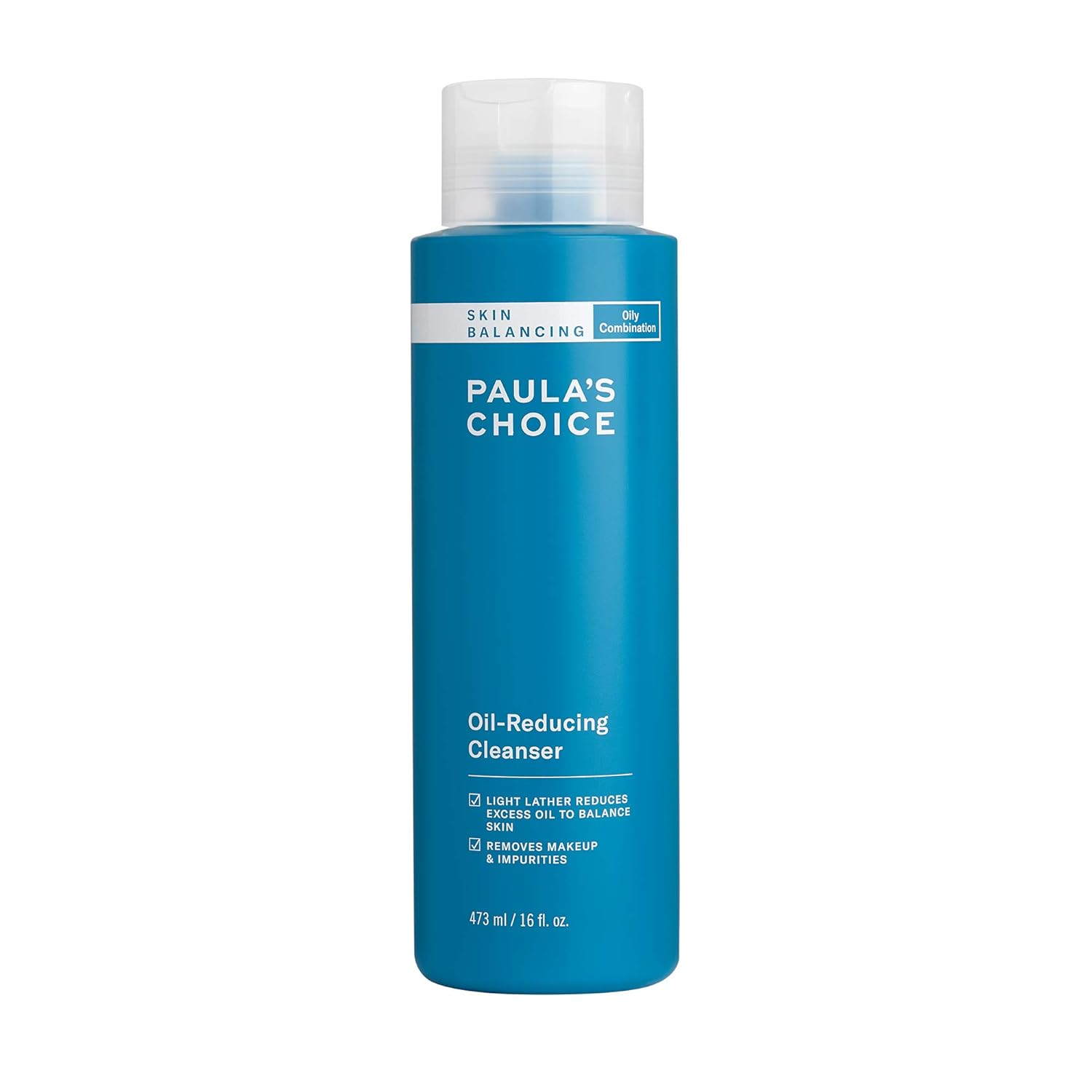 Paula's Choice SKIN BALANCING Oil-Reducing Cleanser with Aloe, Face Wash for Oily Skin & Large Pores