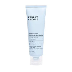 Paula's Choice Water-Infusing Electrolyte Face Moisturizer, Lightweight Deep Hydration for All Skin Types Including Dry and Acne-Prone Skin, 1.7 Ounces
