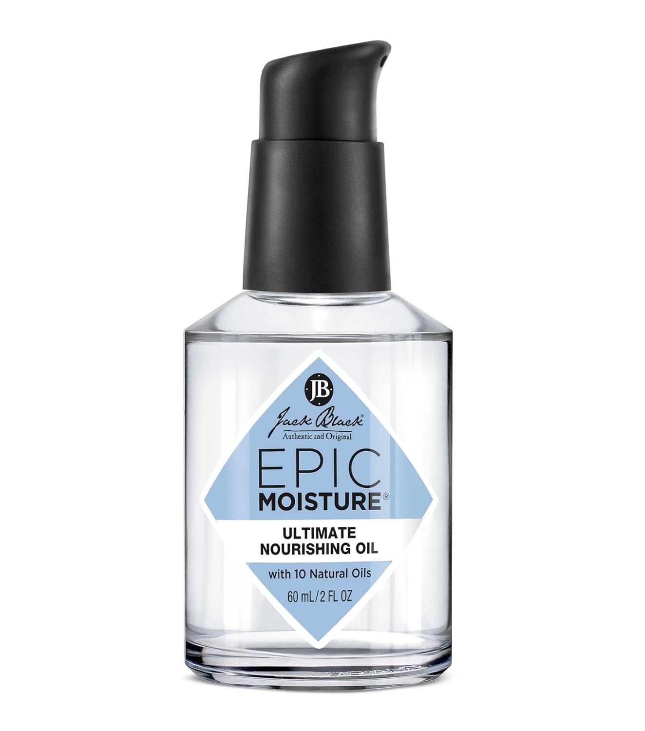 Jack Black Epic Moisture Ultimate MP10 Nourishing Oil, 2 Fl Oz – Multi-Purpose Moisturizing Body Oil and Beard Oil with 10 Natural Oils for Face, Beard, Body, Hair, Elbows, Feet and Cuticles