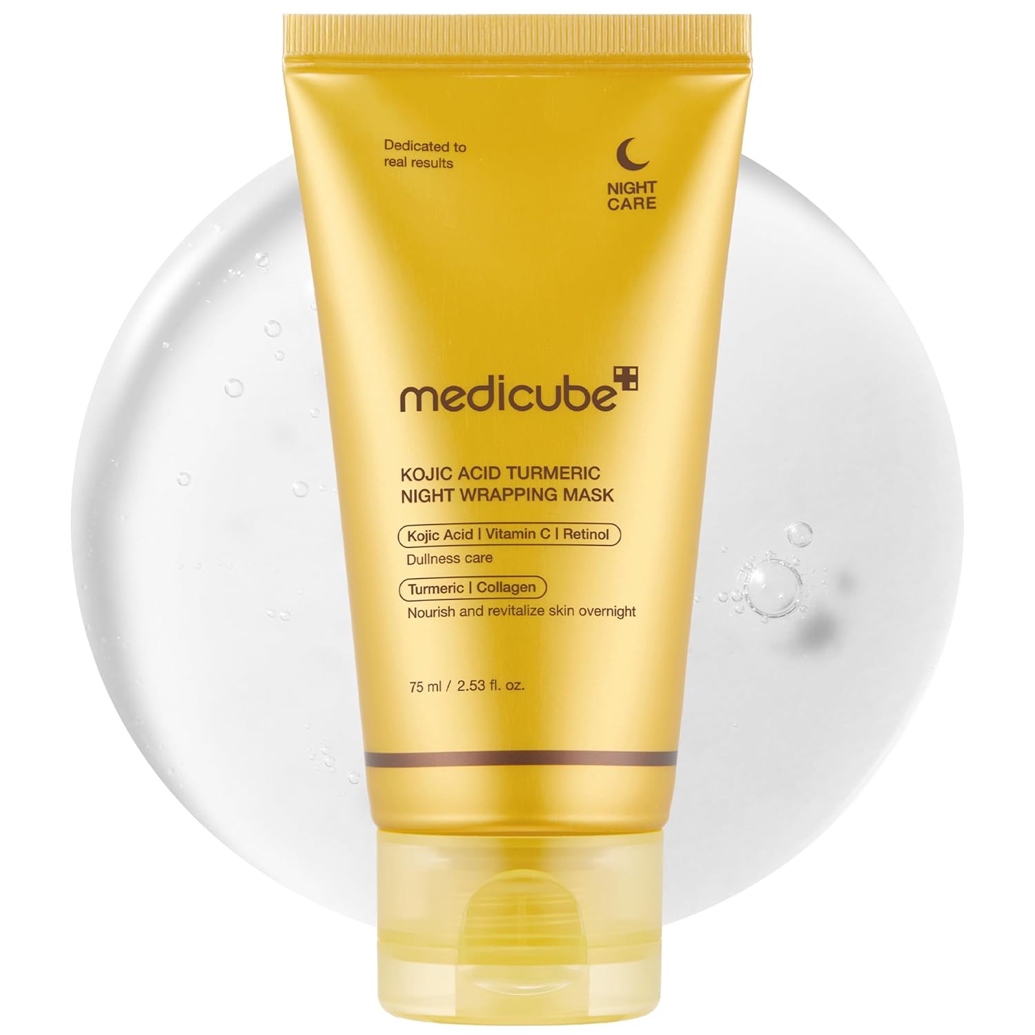 medicube Overnight Wrapping Mask with Collagen, Deep-Cleansing Formula, 100ml