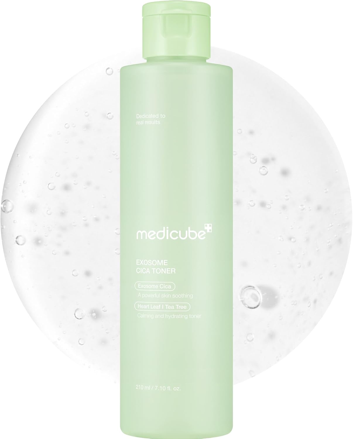 medicube Exosome CICA Toner | Daily Soothing Toner with Exosome CICA, Heartleaf, Tea Tree, 12 Kinds of CICA | Low Irritation, Sebum Care Korean Skin Care, for Stressed Skin (210ml / 7.10 fl.oz.)