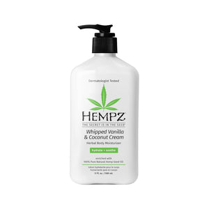 Hempz Original, Natural Hemp Seed Oil Body Moisturizer with Shea Butter and Ginseng, Original Scent, Floral Banana, 17 Fl.Oz ( Packaging may vary )
