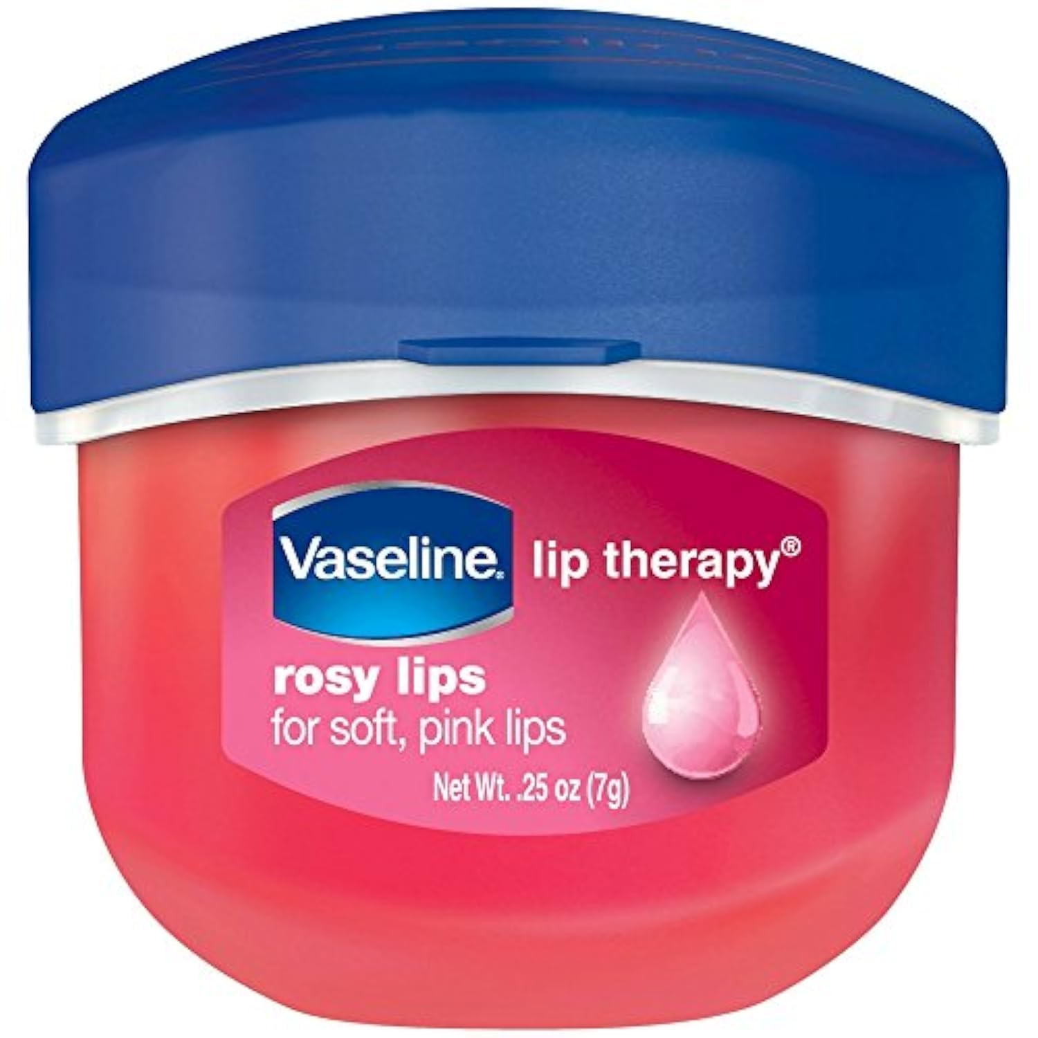 Vaseline Rosy Lip Therapy Size .25oz pack of 3