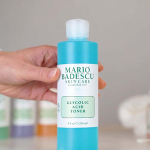 Mario Badescu Glycolic Acid Toner for Dry and Combination Skin, Alcohol-Free Facial Toner for Aging Skin, Formulated with Exfoliating Glycolic Acid & Antioxidant Grapefruit Extract