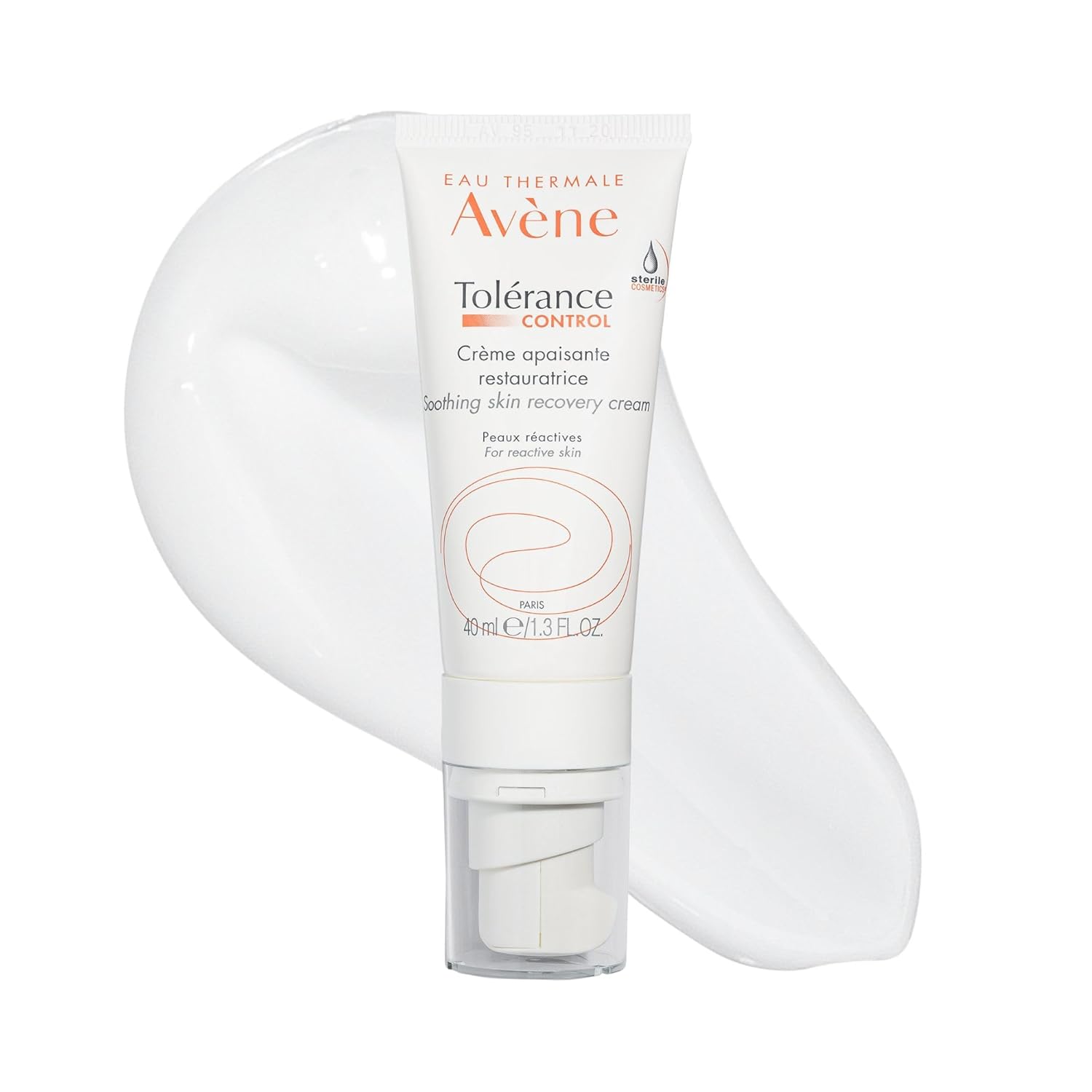 Avène Tolerance Control Soothing Skin Recovery Cream (previously Skin Recovery Cream) New & Improved, Hypersensitive Normal-Combination Skin Face Moisturizer, No Preservatives, 1.3 fl.oz.