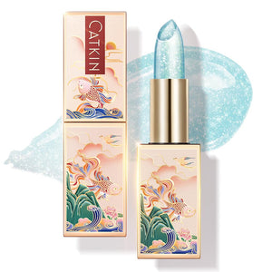 CATKIN Lip Balm Color Tinted Lip Stain Ultra Hydrating Moistrurizer Chapstick with Vitamin E Nourishing For Cracked & Dry Lips 0.12 oz C06 Camellia