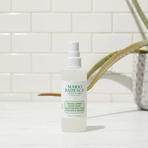 Mario Badescu Setting Facial Spray Mist with Aloe & Coconut Water, Refreshing and Hydrating Makeup Spray, Alcohol, Fragrance, Dye & Sulfate Free