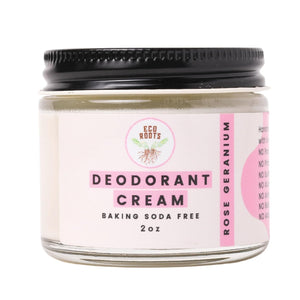ECO ROOTS Natural Deodorant for Women & Men | Organic Deodorant Cream Non Aluminum | Baking Soda Free Healthy Deoderant for Body & Private Parts | All Vegan Pit Paste Zero Sweat | Coconut Scent