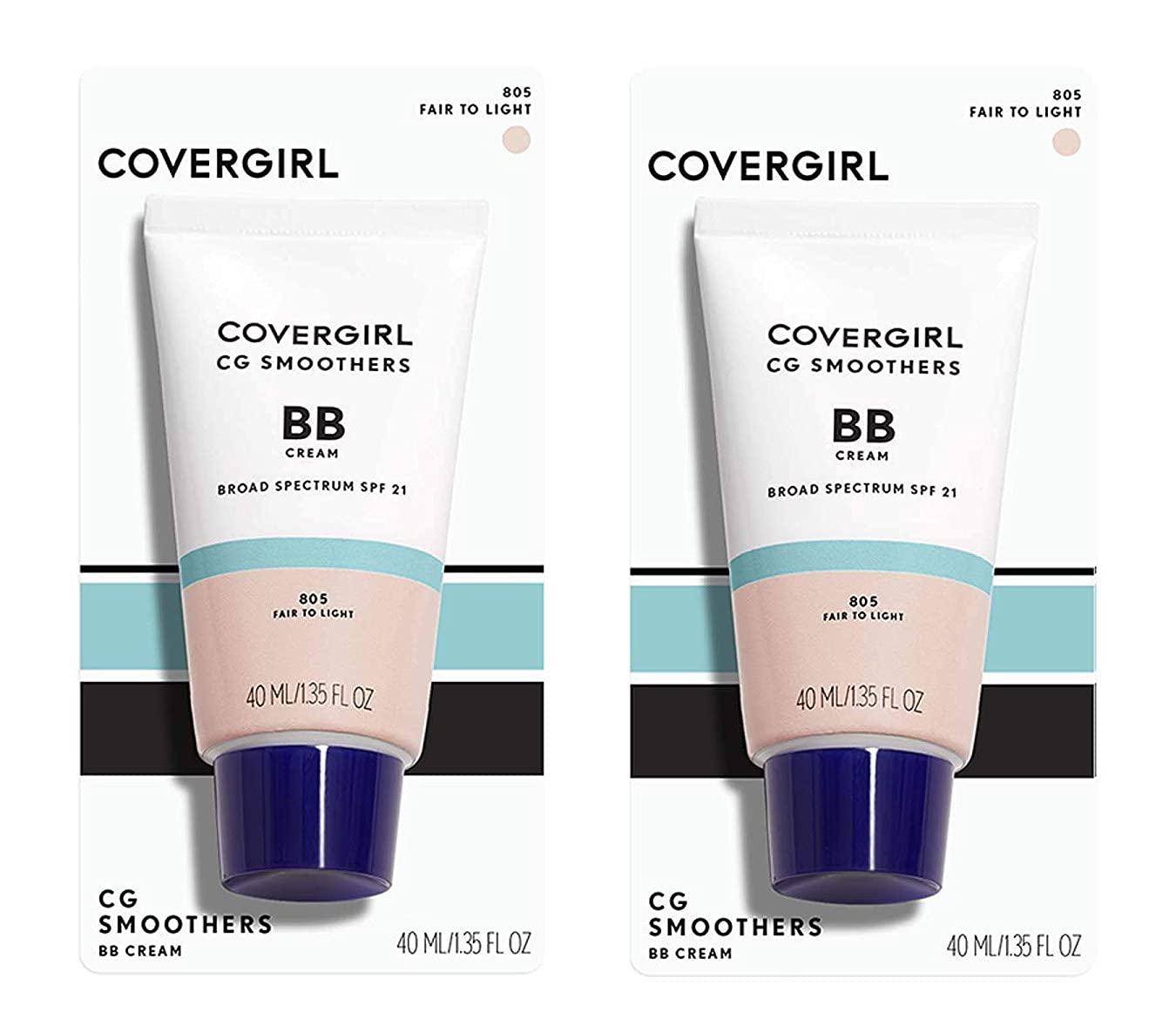 COVERGIRL Smoothers Lightweight BB Cream, 1.35 Fl Oz, Light to Medium Skin Tones, Bb Cream with SPF, Bb Cream Foundation, Improves Skin Elasticity, Blends Effortlessly with Skin Tone, Lightweight Formula
