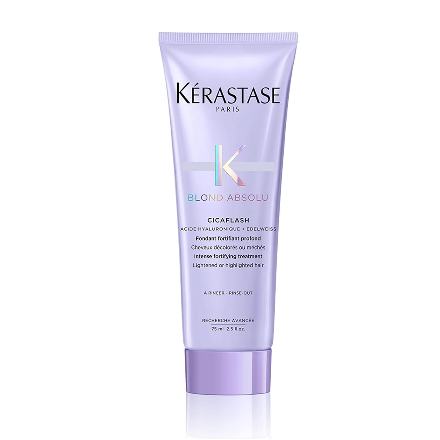 Kerastase Blond Absolu Cicaflash Conditioner | For Bleached, Highlighted, and Damaged Hair | Repairs and Nourishes | Protects Against Breakage | With Hyaluronic Acid