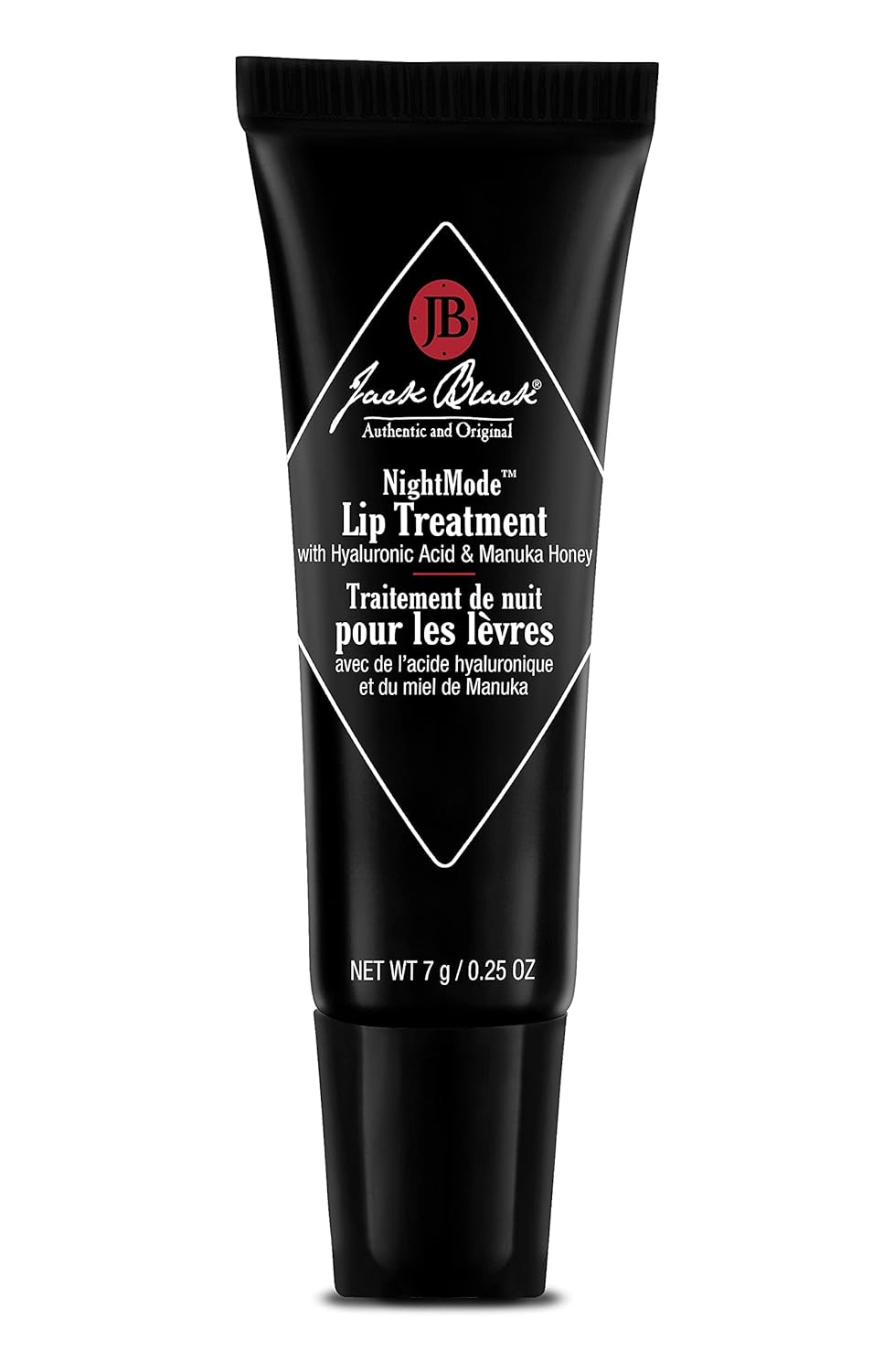 Jack Black NightMode Lip Treatment - Overnight Lip Treatment, Hydrating Lip Mask Overnight, Lip Hydration Treatment, Lip Moisturizer Overnight, Night Lip Mask with Hyaluronic Acid, Overnight Lip Balm