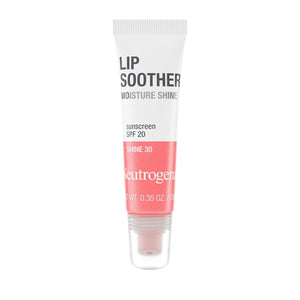 Neutrogena MoistureShine Lip Soother Gloss with SPF 20 Sun Protection, High Gloss Tinted Lip Moisturizer with Hydrating Glycerin and Soothing Cucumber for Dry Lips, Glow 70, .35 oz 2 pack