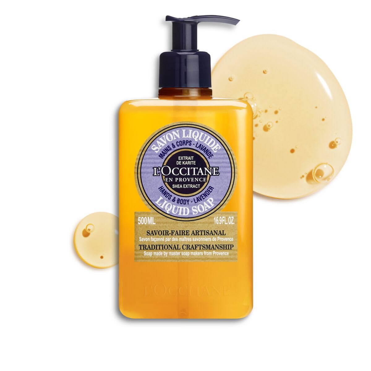 L'OCCITANE Shea Hands & Body Lavender Liquid Soap 16.90 fl. oz