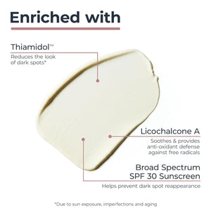 Eucerin Radiant Tone Daily Face Lotion Broad Spectrum SPF 30 Sunscreen, Dark Spot Corrector with Thiamidol, Helps Visibly Reduce the Look of Persistent Dark Spots, 1.7 Fl Oz Bottle