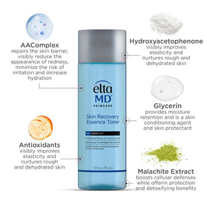 EltaMD Skin Recovery Essence Face Toner, Hydrating Facial Toner for Sensitive Skin, Alcohol-Free Formula for Acne Prone Sensitive Skin, 7.3 oz Bottle