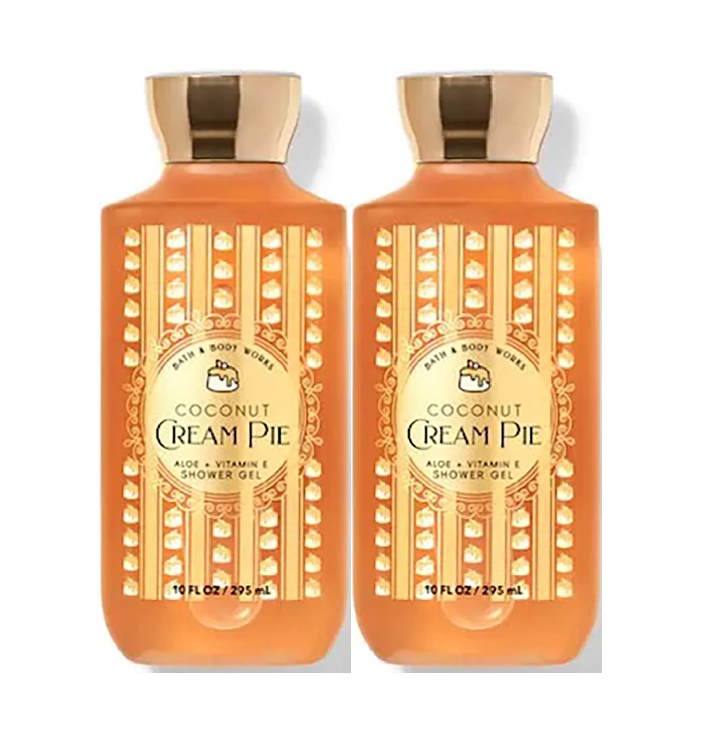 Bath and Body Works 2 Pack At the Beach Shower Gel 10 Oz.