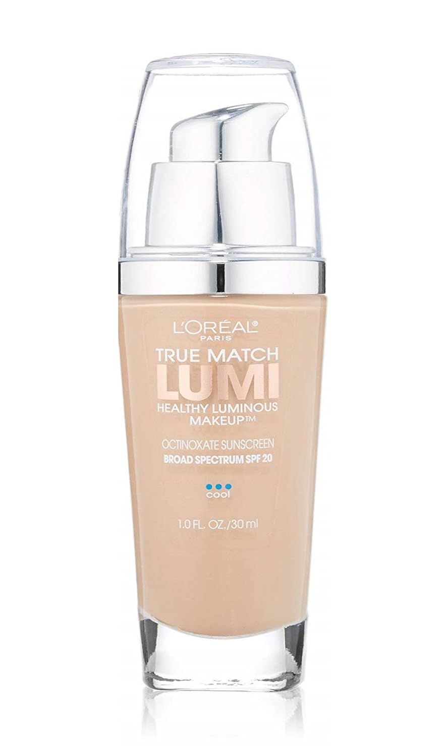L'Oreal Paris True Match Lumi Healthy Luminous Makeup, C6 Soft Sable, 1 fl; oz.