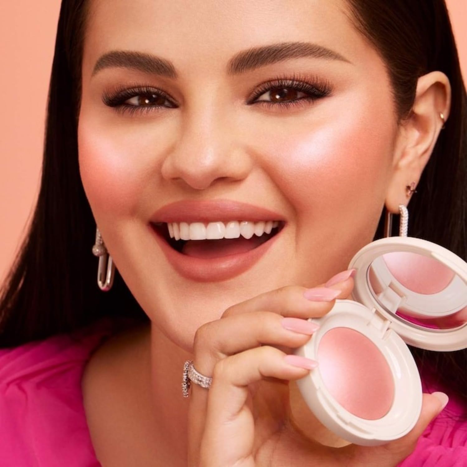 by Selena Gomez Soft Pinch Luminous Powder Blush - Cheer (light warm pink) 0.098 oz / 2.8 g