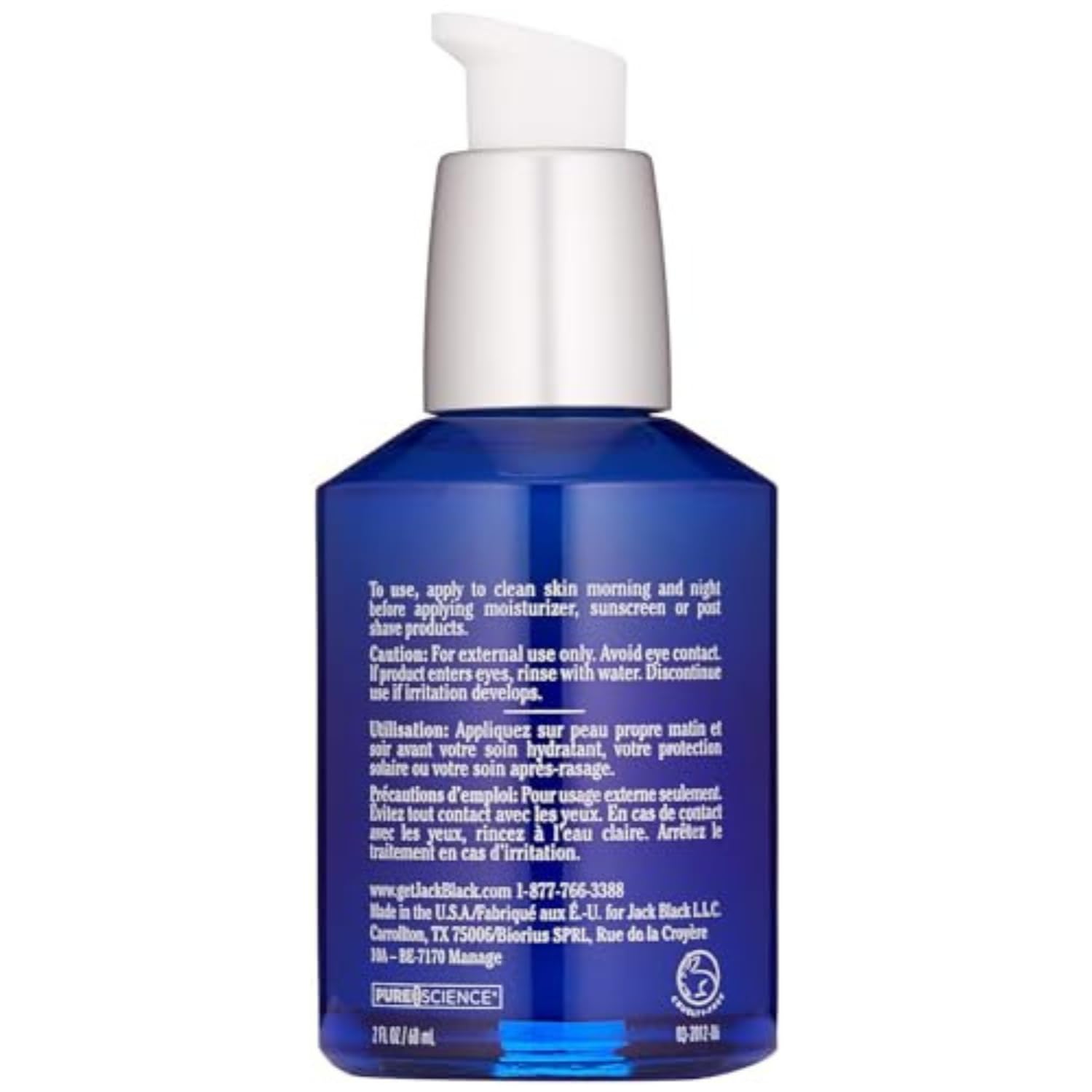 Jack Black Protein Booster Skin Serum, ProSeries Age Control - Anti Aging Serum for Men, Mens Face Serum, Face Serum for Men, Peptide and Antioxidant Serum for Face, Skin Care for Men, Mens Skincare