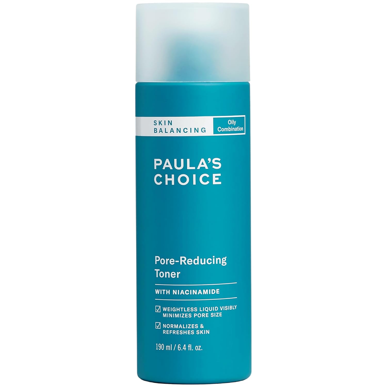 Paula's Choice SKIN BALANCING Pore-Reducing Face Toner for Combination and Oily Skin, Minimizes Large Pores, Controls Oil & Shine, Hydrates & Replenishes, Suitable for Acne-Prone Skin