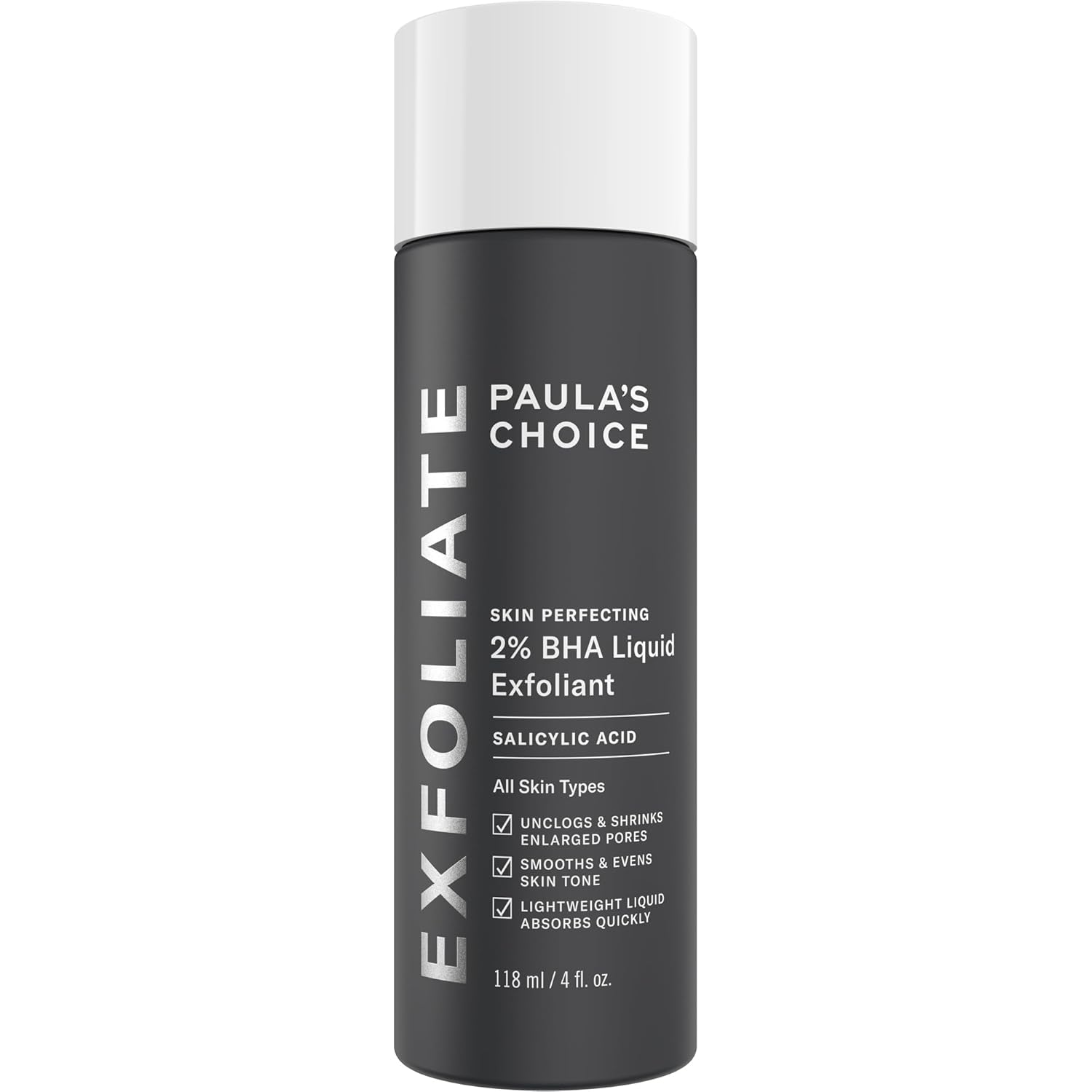 Paula's Choice SKIN PERFECTING 2% BHA Liquid Salicylic Acid Exfoliant-Facial Exfoliant for Blackheads, Enlarged Pores, Wrinkles & Fine Lines