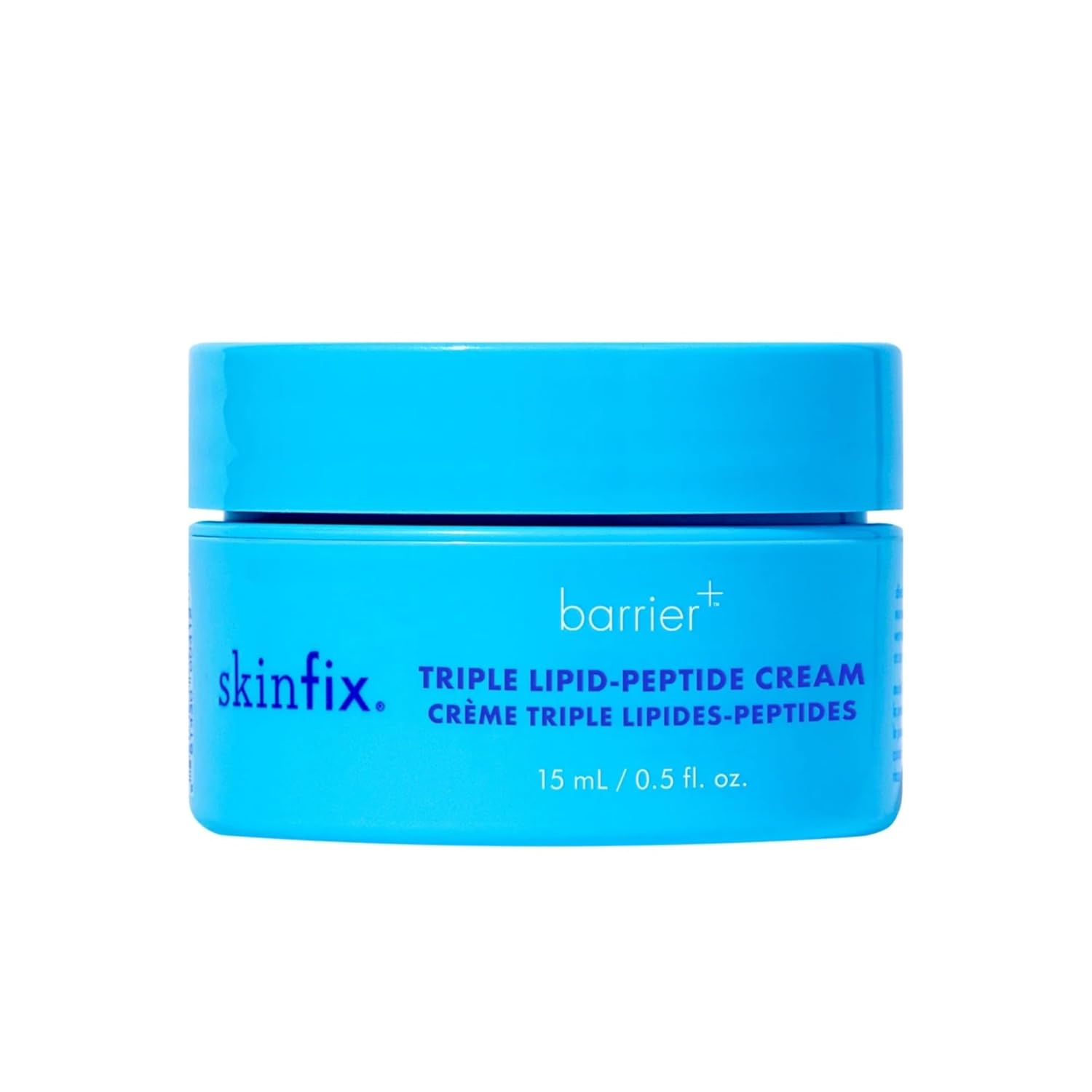 Skinfix Barrier+ Triple Lipid-Peptide Cream: Enriched with Lipids, Peptides, Hyaluronic Acid, and Shea Butter for Brightening, Firming, and Plumping, 1.7 oz
