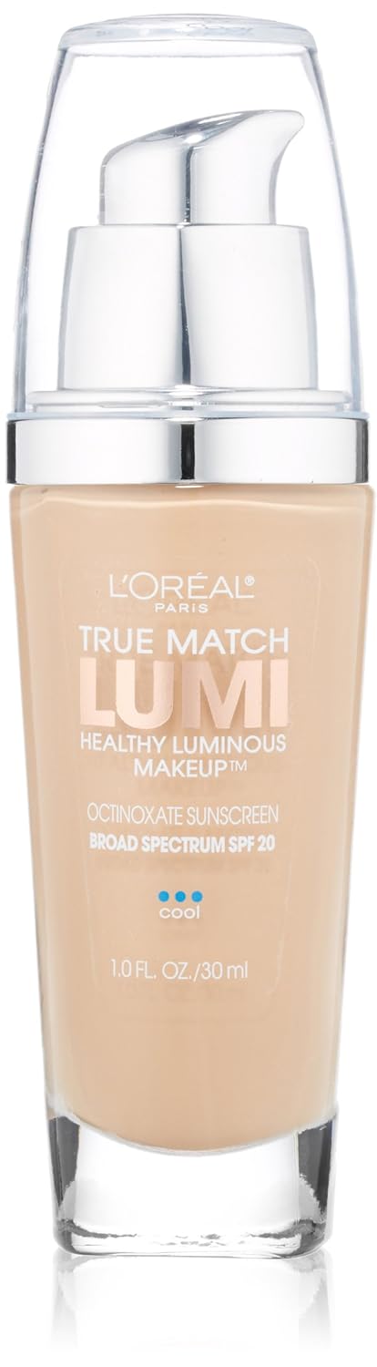 L'Oreal Paris True Match Lumi Healthy Luminous Makeup, C6 Soft Sable, 1 fl; oz.