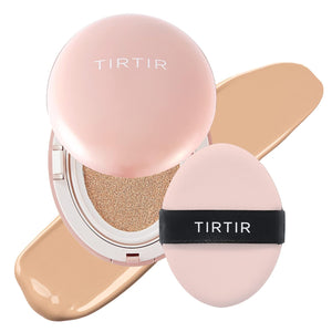 [*Mini Size*] TIRTIR All Cover Pink Cushion | Korean Cushion Foundation, (#23N Sand, 0.15 Fl Oz)