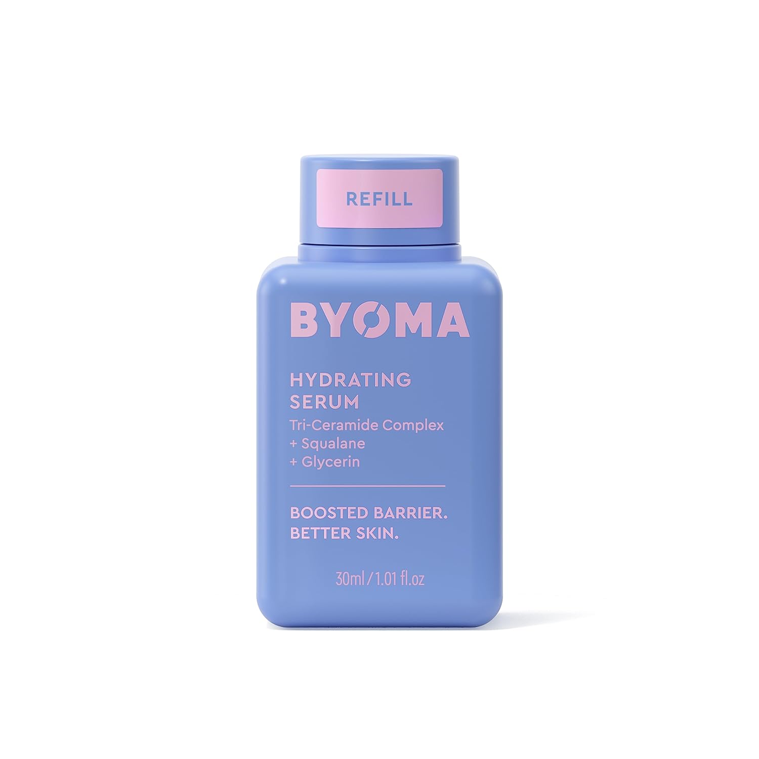 BYOMA Hydrating Serum - Moisturizing Facial Serum with Squalane, Glycerin & Ceramides - Hydrating for Glowing, Dewy Skin - 1.01 fl. oz