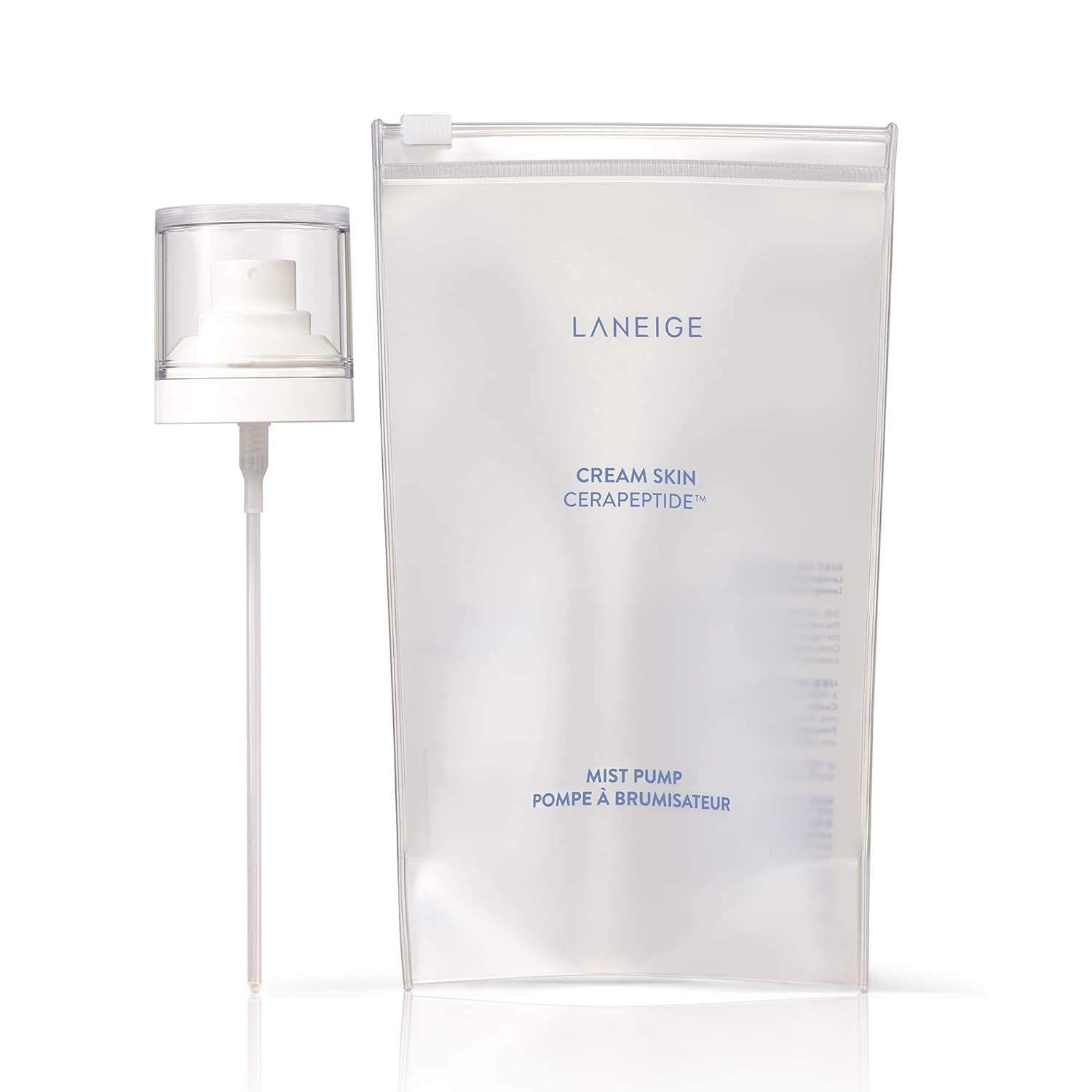 LANEIGE Cream Skin Refillable Toner & Moisturizer with Ceramides and Peptides: Korean Milky Toner, Amino Acid, Nourish, Hydrate, Barrier-Boosting, Visibly Firm