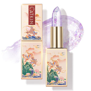 CATKIN Lip Balm Color Tinted Lip Stain Ultra Hydrating Moistrurizer Chapstick with Vitamin E Nourishing For Cracked & Dry Lips 0.12 oz C06 Camellia