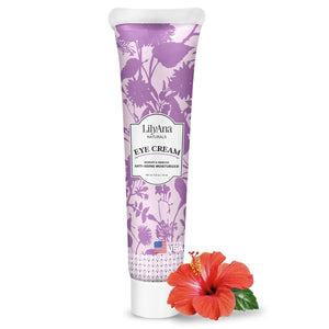 LilyAna Naturals Eye Cream for Dark Circles and Puffiness, Anti Aging Under Eye Cream for Wrinkles and Bags helps Improve Dryness; for Sensitive Skin (Bottle, 1.0 Ounce (Pack of 1))