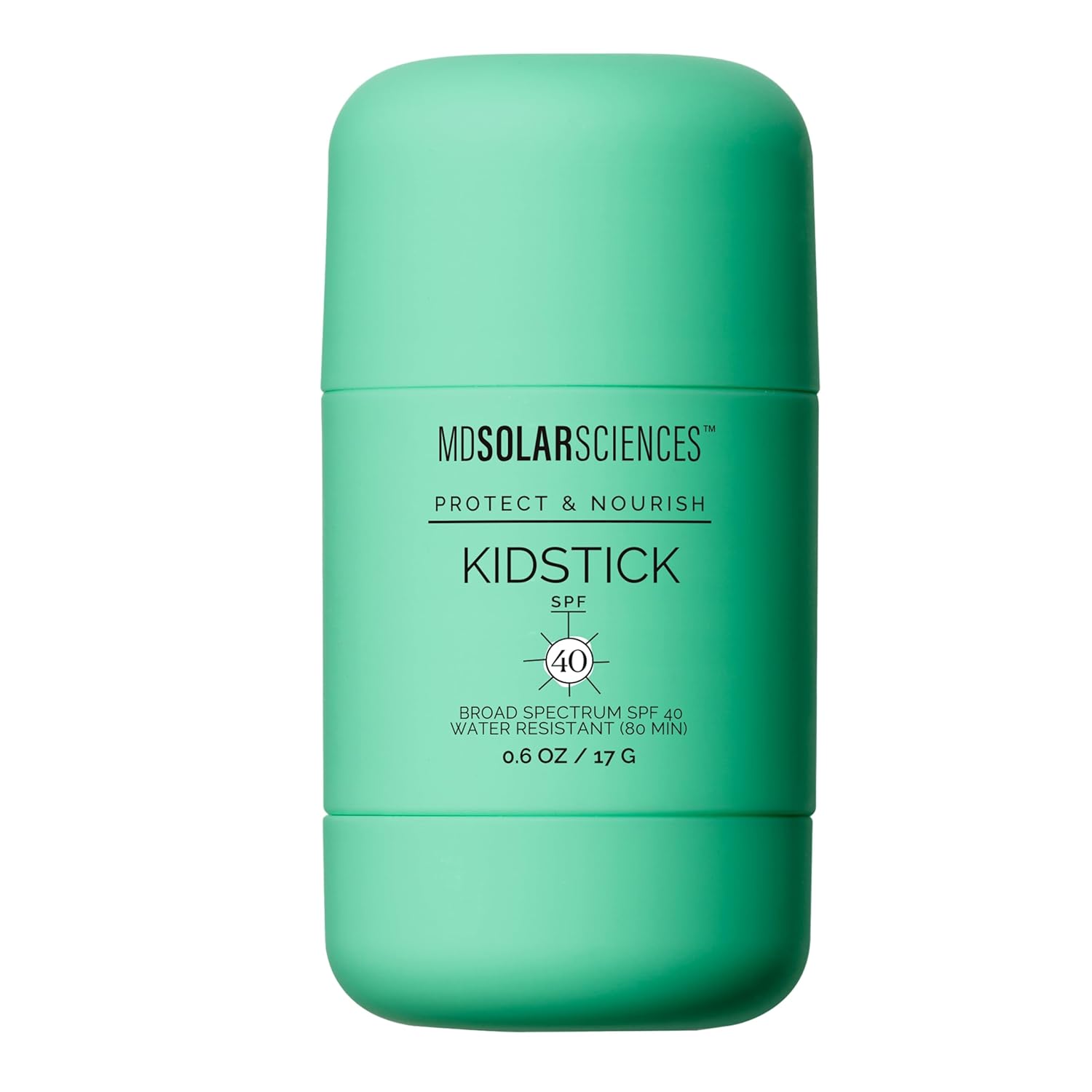 MDSolarSciences Mineral KidStick SPF 40 | Sunscreen Stick for Kids | Water-Resistant, Broad Spectrum UV Protection | Easy Glide-On Zinc Formula Safe for Sensitive Skin | Reef-Safe, Non-Greasy (0.6 Oz)