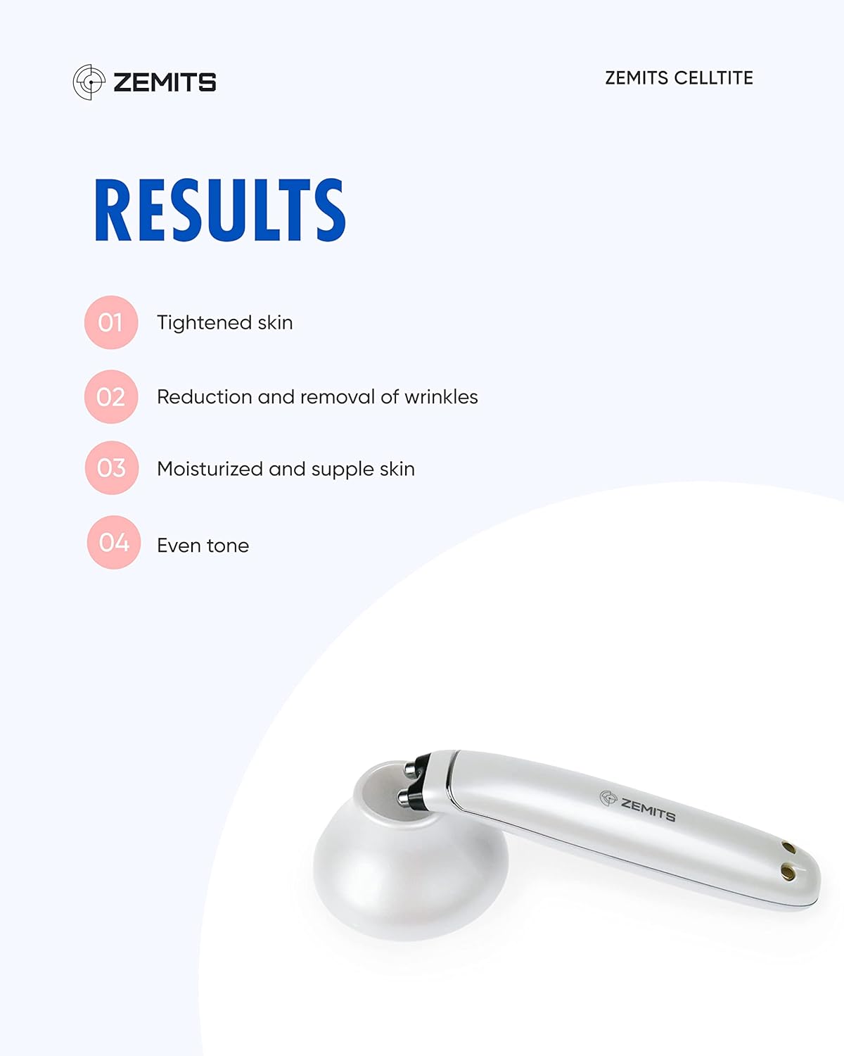 CellTite | Facial Microcurrent Device | Lip Shaper, Eye Lifting | Face Lift Tool, Skin Tightening Galvanic, Dark Circles, Puffiness, Fatigue, Wrinkle Remover, Neck Toning Massager | US Brand