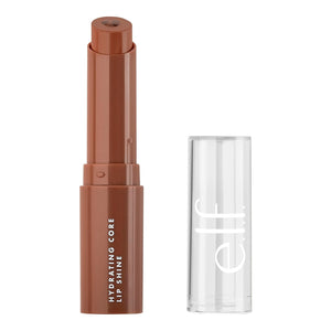 e.l.f. Hydrating Core Lip Shine, Conditioning & Nourishing Lip Balm, Sheer Color Tinted Chapstick, Joyful, 0.09 Oz