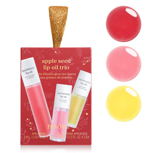 NOONI Korean Vegan Appleseed Lip Oil - Applecherry | Long-Lasting, Moisturizing, Plumping, Revitalizing for Dry Lips, Waterproof, No Peel Off, Hydrating, Nourishing Crystal Clear, 0.12 FL Oz