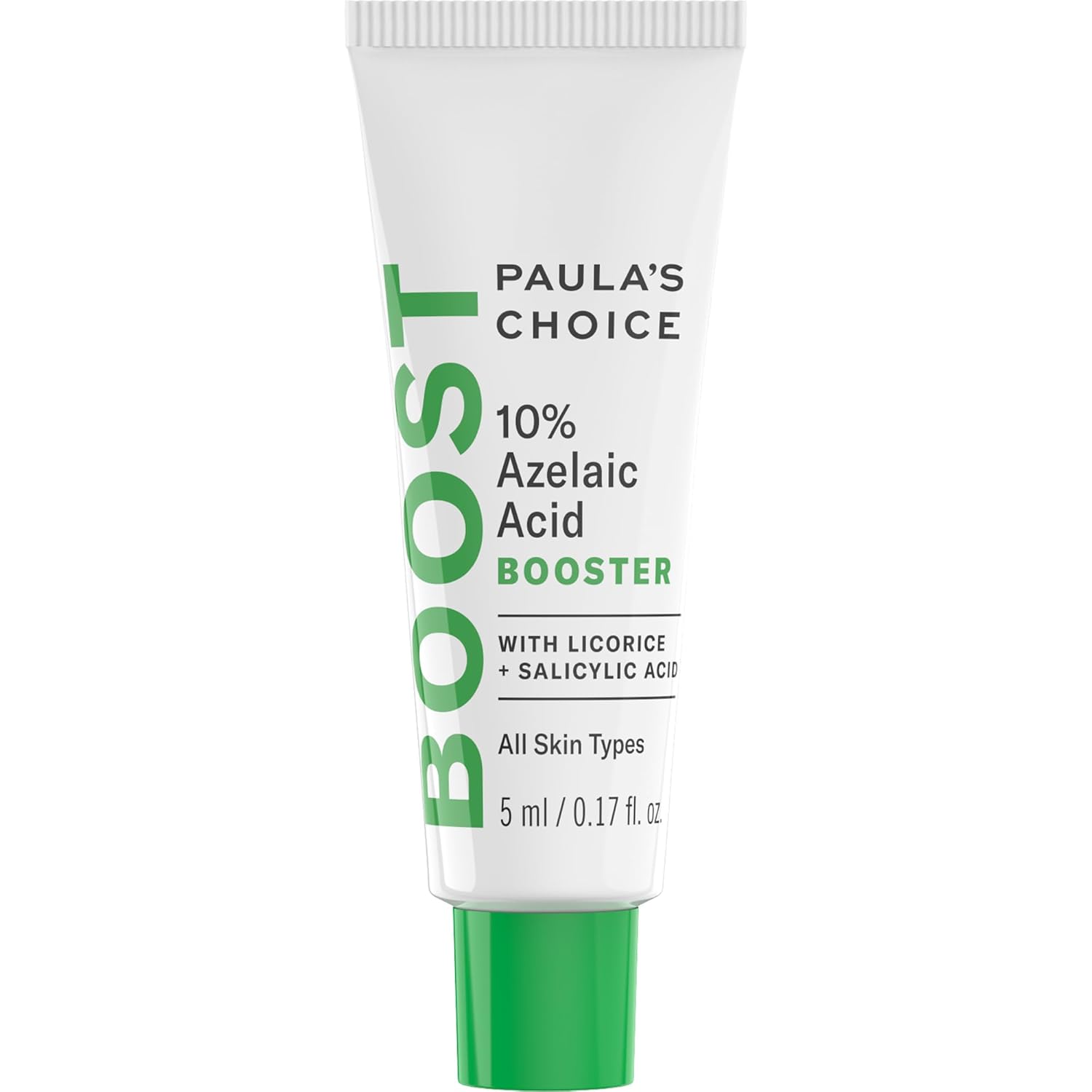 Paula's Choice BOOST 10% Azelaic Acid Booster Cream Gel, Licorice Extract & Salicylic Acid, Oil-Free Skin Brightening Serum