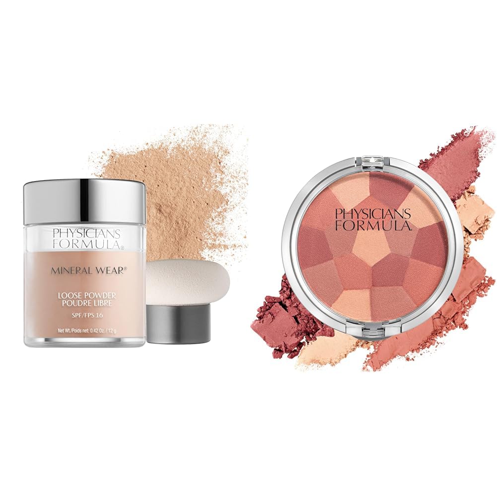 Physicians Formula Mineral Wear Talc-Free Loose Powder Translucent Light, Dermatologist Tested, Clinically Tested