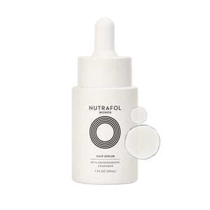 Nutrafol Women's Hair Serum, Supports Visibly Thicker and Stronger Hair, Vegan, Lightweight and Fast-Absorbing